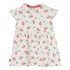 BOBOLI βρεφικό φόρεμα κορίτσι 113083-9822 λευκό